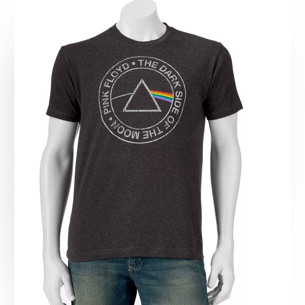 Pink Floyd Dark Side Logo Band Tee